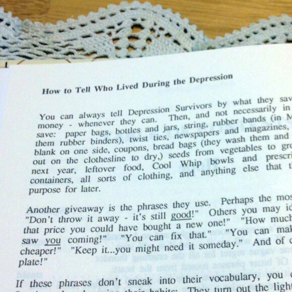 Depression Era Recipes, Varied, interesting, easy recipes cookbook - Picture 5 of 8